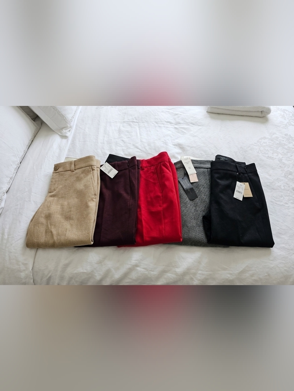 Some NWT, J. Crew and Banana Republic Slacks: Sizes 00 and 00P